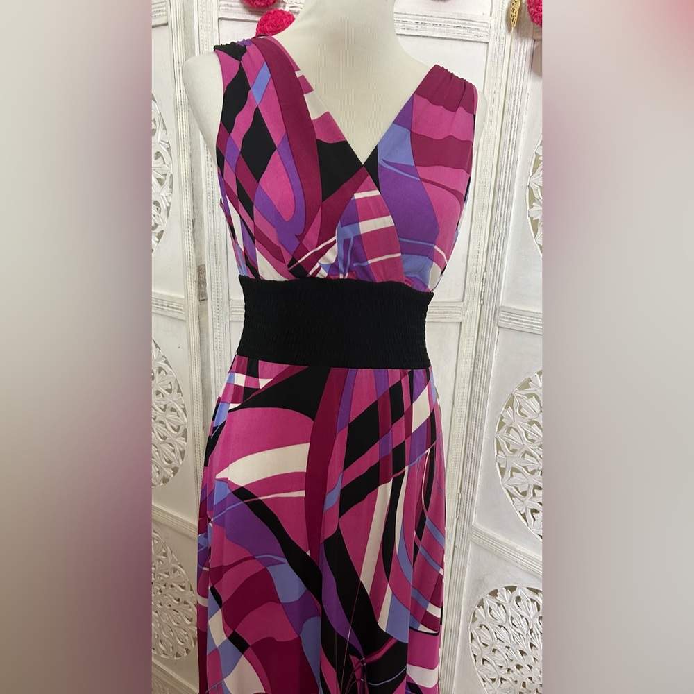 Pink and Purple Dress